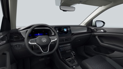 VW T-Cross 1.5 TSI Limited (pohľad do interiéru)