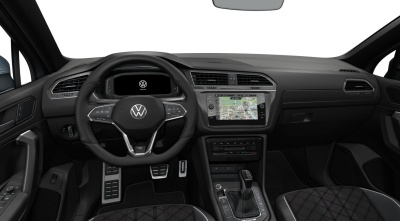 VW Tiguan Allspace 2.0 TSI R-line 4x4 (pohľad do interiéru)