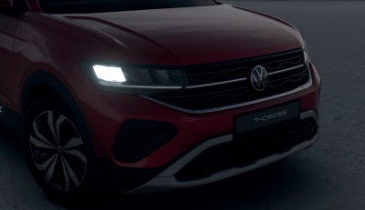 VW T-Cross 1.0 TSI Limited (pohľad spredu)