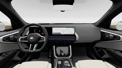 BMW X3 20 xDrive (pohľad do interiéru)