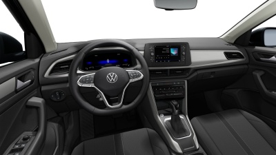 VW T-Roc 1.5 TSI Limited (pohľad do interiéru)