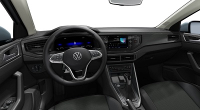 VW Taigo 1.0 TSI Limited (pohľad do interiéru)
