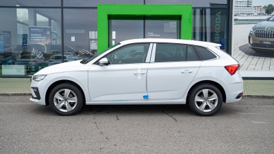 Škoda Scala 1.5 TSI Drive Plus (pohľad do interiéru)