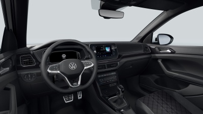 VW T-Cross 1.5 TSI R-Line Limited (pohľad do interiéru)