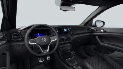 VW T-Cross 1.5 TSI R-Line Limited  (pohľad do interiéru)