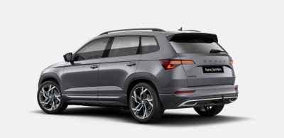 Škoda Karoq 2.0 TDI Sportline 4x4 (pohľad zozadu)