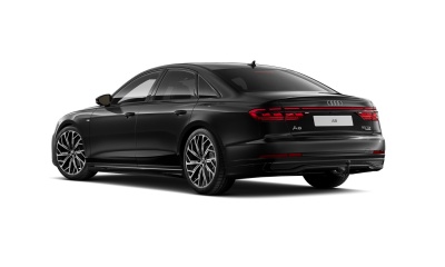 Audi A8 3.0 TDI Quattro (pohľad zozadu)