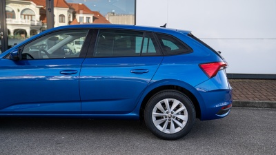 Škoda Scala 1.0 TSI Selection (pohľad do interiéru)