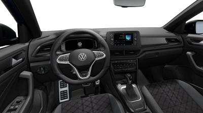 VW T-Roc 1.5 TSI R-Line Limited (pohľad do interiéru)