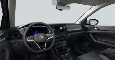 VW T-cross 1.5 TSI Limited (pohľad do interiéru)