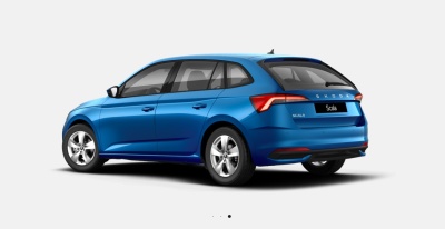 Škoda Scala 1.0 TSI Selection (pohľad zozadu)