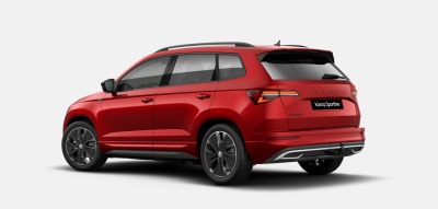 Škoda Karoq 1.5 TSI Sportline (pohľad zozadu)