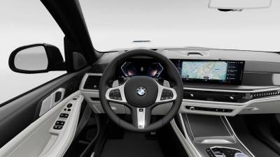 BMW X7 40d xDrive (pohľad do interiéru)