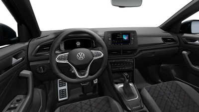 VW T-Roc 1.5 TSI R-Line Limited (pohľad do interiéru)