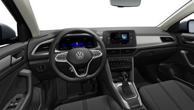 VW T-Roc 1.5 TSI Limited (pohľad do interiéru)