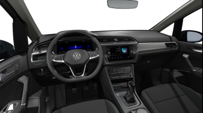 VW Touran 2.0 TDI Limited (pohľad do interiéru)