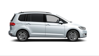 VW Touran 1.5 TSI Limited (pohľad do interiéru)