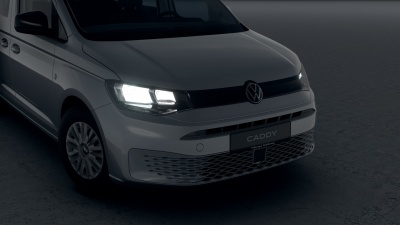 VW Caddy Basis 2.0 TDI (pohľad do interiéru)