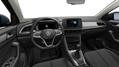 VW T-Roc 1.5 TSI Limited (pohľad do interiéru)