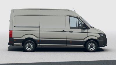 VW Crafter Basis L3H3 30 2.0 TDI (pohľad do interiéru)