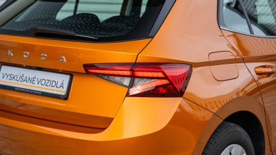 Škoda Fabia 1.0 TSI Ambition (pohľad do interiéru)