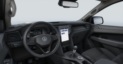 VW Amarok 4WORK 2.0 TDI 4x4 (pohľad do interiéru)