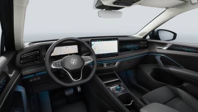 VW Tiguan 2.0 TSI Elegance 4x4 (pohľad do interiéru)