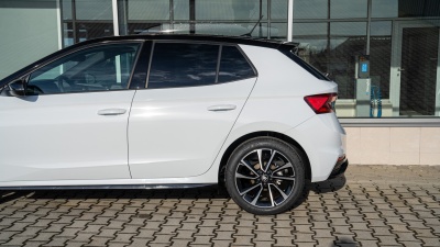 Škoda Fabia 1.5 TSI Monte Carlo (pohľad do interiéru)