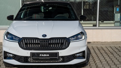 Škoda Fabia 1.5 TSI Monte Carlo (pohľad do interiéru)