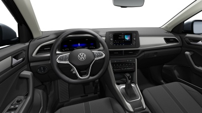 VW T-Roc 1.5 TSI Limited (pohľad do interiéru)