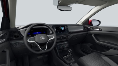 VW T-Cross 1.5 TSI Limited (pohľad do interiéru)