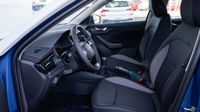 Škoda Kamiq 1.0 TSI Drive (pohľad do interiéru)