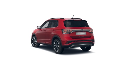 VW T-Cross 1.5 TSI R-Line Limited (pohľad zozadu)