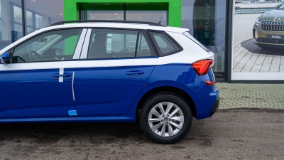 Škoda Kamiq 1.0 TSI Drive 130 (pohľad do interiéru)