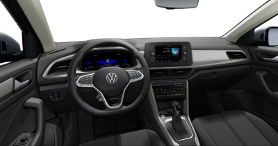 VW T-Roc 1.5 TSI Limited (pohľad do interiéru)