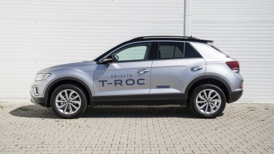 VW T-Roc 1.5 TSI Limited (pohľad zboku)