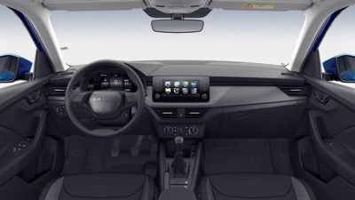 Škoda Scala 1.0 TSI  Drive 130 (pohľad spredu)