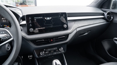 Škoda Fabia 1.5 TSI Monte Carlo (pohľad do interiéru)