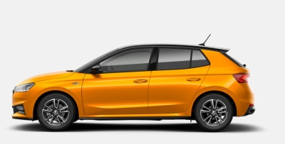 Škoda Fabia 1.0 TSI Monte Carlo (pohľad zboku)