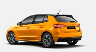 Škoda Fabia 1.0 TSI Monte Carlo (pohľad zozadu)