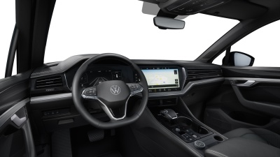 VW Touareg 3.0 TDI Limited (pohľad do interiéru)