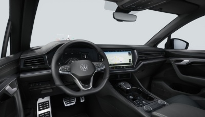 VW Touareg 3.0 TDI R-Line Limited (pohľad do interiéru)