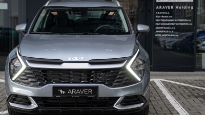 Kia Sportage 1.6 CRDi Silver (pohľad do interiéru)