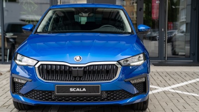 Škoda Scala 1.0 TSI Drive 130 Plus (pohľad do interiéru)