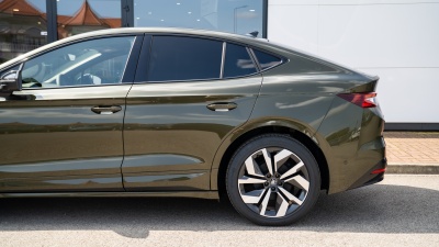 Škoda Enyaq Coupé 85x Sportline (pohľad do interiéru)