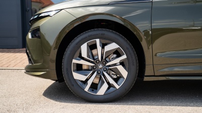 Škoda Enyaq Coupé 85x Sportline (pohľad do interiéru)