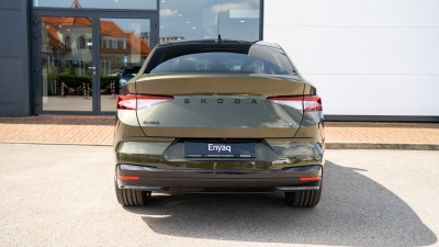 Škoda Enyaq Coupé 85x Sportline (pohľad do interiéru)