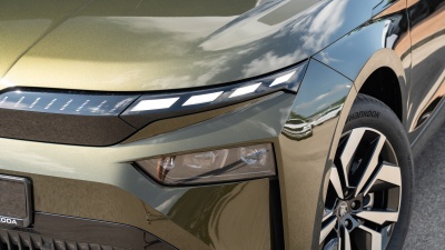 Škoda Enyaq Coupé 85x Sportline (pohľad do interiéru)
