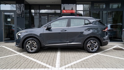 Kia Sportage 1.6 T-GDi Silver (pohľad zboku)