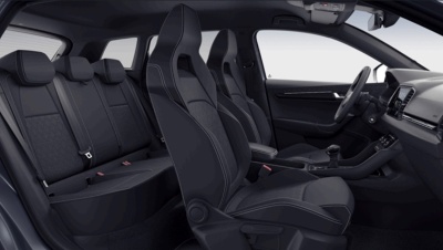Škoda Karoq 2.0 TDI Sportline (pohľad do interiéru)